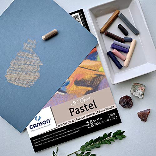 Mi-Teintes Pastel Pad 9X12 Assorted Colors - size: 9"X12", style: Assorted Colors