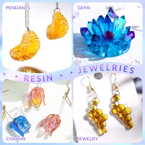 LET'S RESIN Epoxy Resin Dye,15 Color Translucent Epoxy Resin Pigment - size: 15 Colors