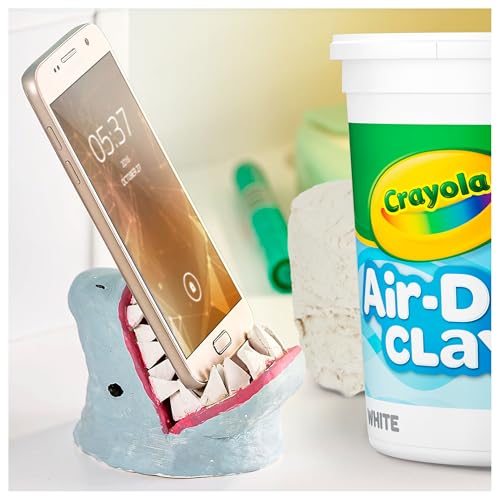 Crayola Air Dry Clay (5lbs), Teacher Supplies, Natural White Modeling Clay for Kids, Sculpting Material, Bulk Craft Supplies for Art Classrooms - color: White, size: 5lb