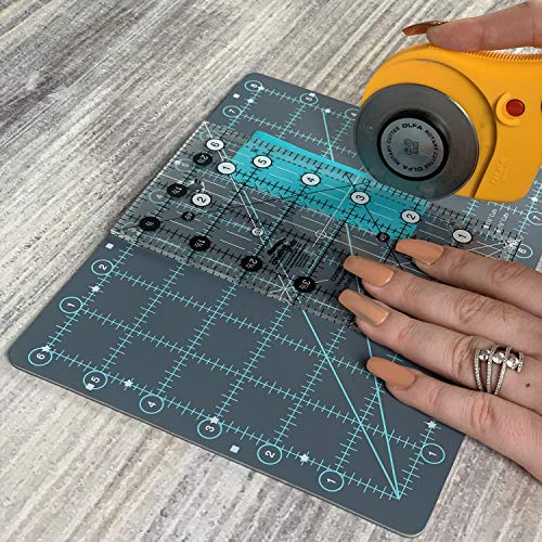 Creative Grids Self- Healing Cutting Mat 6" x 8" CGRMAT68