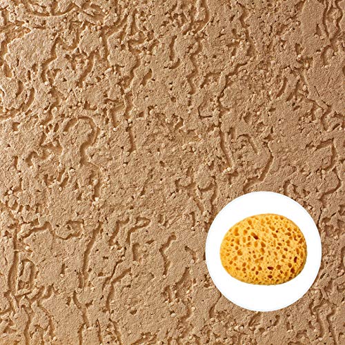 Patelai 2 Pcs Knockdown Texture Sponge Wall,13 X 15 X 6 Cm | For Drywall Ceiling Repair, Painting Application, Knockdown Sponges Ideal for DIY Texture Projects, Home Renovation Work - size: 13 x 15 x 6 cm