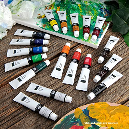 Royal & Langnickel Oil Color Artist Tube Paint, 21ml, 18-Pack - size: 1 Count (Pack of 1)