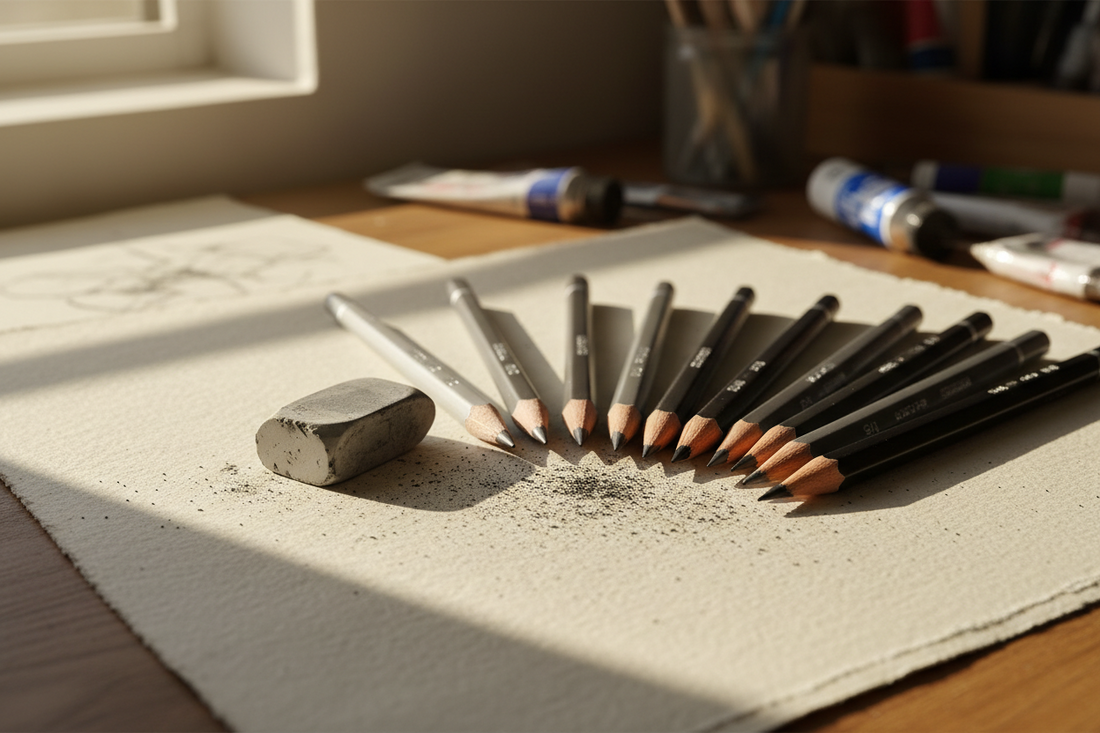 Mastering the Graphite Scale: How to Choose the Right Pencil Grades for Depth and Realism