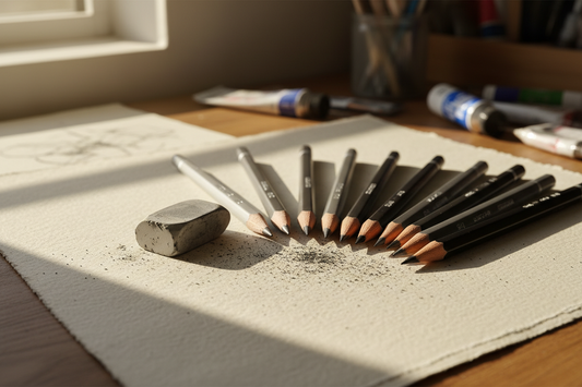 Mastering the Graphite Scale: How to Choose the Right Pencil Grades for Depth and Realism