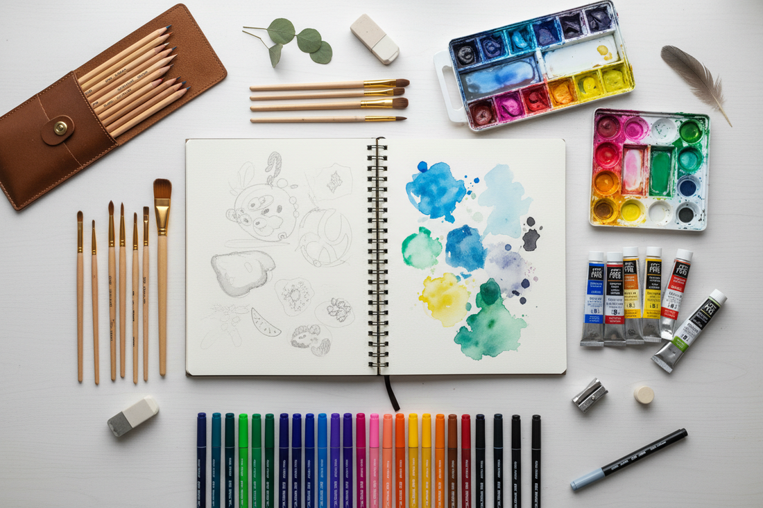 A Beginner’s Guide to Choosing the Right Art Supplies