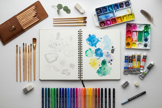 A Beginner’s Guide to Choosing the Right Art Supplies