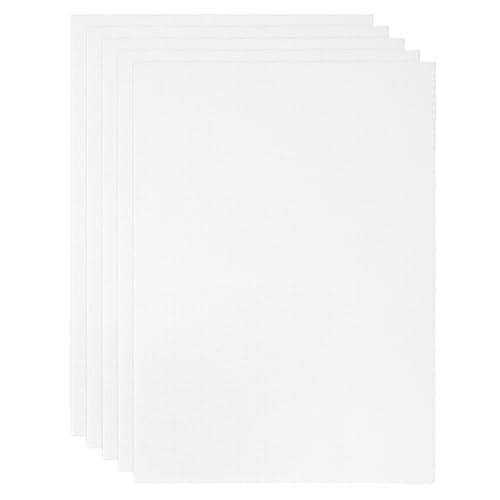 PATIKIL 4x6 Canvas Boards for Painting, 6 Pack 100% Cotton Square Triple Primed Stretched Blank Art Canvas Panel Bulk Thin for Acrylic, Oil, Tempera Paints, White - size: 4x6inch