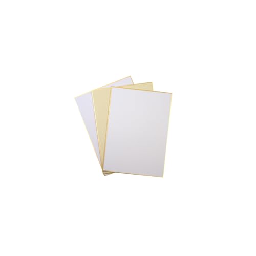 Yasutomo Shikishi Board, Size 5″ x 7″, Pack of 3, Washi Paper, Arts and Crafts Supplies