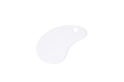 Fox Run Dough and Bowl Scraper, Curved, White - style: Curved Scraper