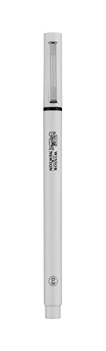 Winsor & Newton Fineliner Fine Point Pen, 0.3mm Tip, Black | A fineliner that fits every style of sketching; Smoothly tapered nib & a long barrel designed for flexible grip adjustments - color: Black, size: 1 Count (Pack of 1), style: 0.3 mm Tip