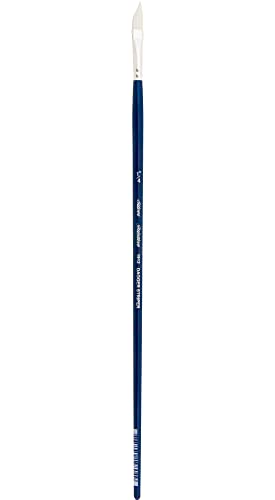 Silver Brush Limited Bristlon Dagger Striper Acrylic Brush, Size 1/4 in | Long Handle, Oil, Acrylic, Stiff Fine Point Synthetic Bristle, Lightly Textured Strokes, Maximum Paint Absorbency - size: Size - 1/4