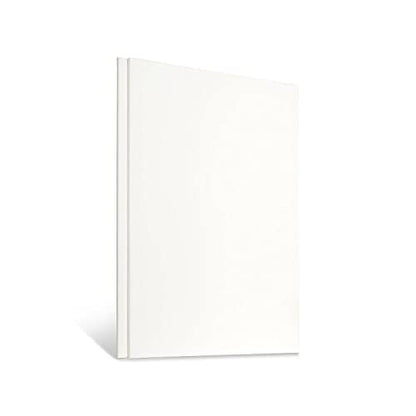 KINGART Stretched White Canvas Set – Rectangle, 24x36 Inch, 2-Pack – 100% Cotton, Triple Gesso Primed – 5/8" Profile Back-Stapled Artist Boards for Acrylic, Oil, Pouring, & Mixed Media Painting - size: 24" x 36"