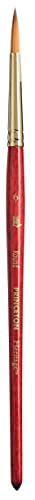 Princeton Heritage, Series 4050, Synthetic Sable Paint Brush for Watercolor, Round, 6