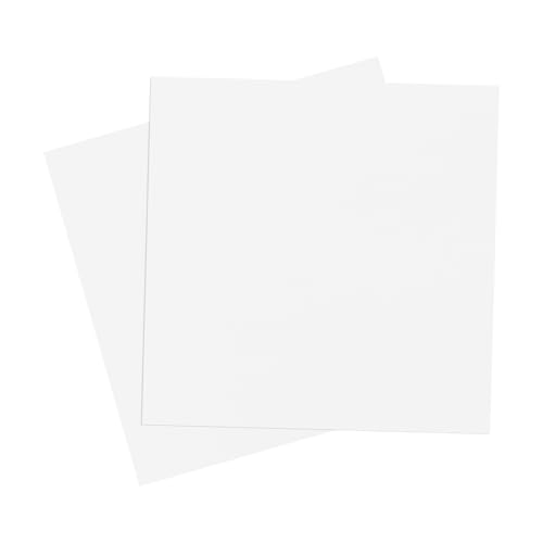 MECCANIXITY Foam Sheets Crafts 10x10 Inch 5mm EVA Craft Foam Paper Foam Sheets for Crafts Projects DIY Cosplay Modeling, White, 2 Sheets - color: White, size: 5mm
