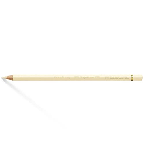 Faber-Castell Art & Graphic Polychromos Colour Pencil, (103), Ivory, for Art, Craft, Drawing, Sketching, Home, School, University, Colouring - color: Ivory