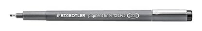 STAEDTLER 308 C2-9 Pigment Liner Black Chisel Tip 0.3-3.00 mm