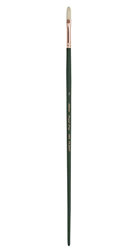 Silver Brush Limited Grand Prix Filbert Oil Paintbrush, Size 2 - size: Size 2