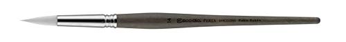 Escoda | Watercolour | Artist Set Pablo Rubén | Size 12,14,14 | 3 Brushes | Synthetic White Toray + Tendo | Round Pointed + Round mop + mottler - color: White/Brown/Black, size: Artist Set
