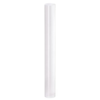 HARFINGTON Acrylic Clay Roller 9 Inch x 1 Inch Solid Non-Stick Plastic Round Tube Roller Polymer Clay Rod Fondant Rolling Pin for Shaping, Sculpting, Modeling DIY Crafts, Transparent - color: Transparent, size: 9 Inch x 1 Inch