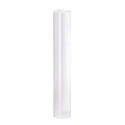 HARFINGTON Acrylic Clay Roller 6 Inch x 1 Inch Solid Non-Stick Plastic Round Tube Roller Polymer Clay Rod Fondant Rolling Pin for Shaping, Sculpting, Modeling DIY Crafts, Transparent - color: Transparent, size: 6 Inch x 1 Inch