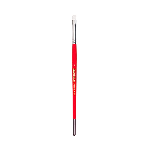 Creative Mark Scrubber Watercolor Brushes - Professional Watercolor Brushes for Scrubbing, Blotting, Re-Shaping Edges, and More! - # 6-2 Pack - size: #6 - 2 Pack