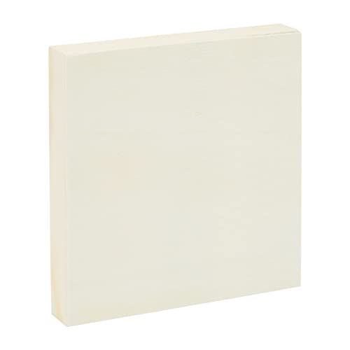 Bright Creations Wood Panel Canvases for Painting - 5 x 5 in, 0.85 in Thick, Pack of 6 - Unfinished Pine Deep-Cradle Wooden Blocks for Crafts - size: 5x5 inch