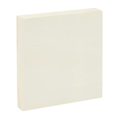 Bright Creations Wood Panel Canvases for Painting - 5 x 5 in, 0.85 in Thick, Pack of 6 - Unfinished Pine Deep-Cradle Wooden Blocks for Crafts - size: 5x5 inch