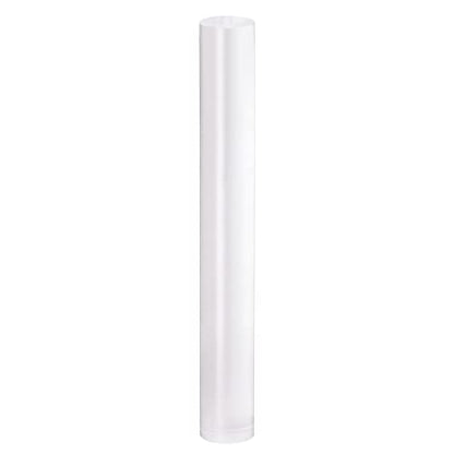 HARFINGTON Acrylic Clay Roller 8 Inch x 1 Inch Solid Non-Stick Plastic Round Tube Roller Polymer Clay Rod Fondant Rolling Pin for Shaping, Sculpting, Modeling DIY Crafts, Transparent - color: Transparent, size: 8 Inch x 1 Inch