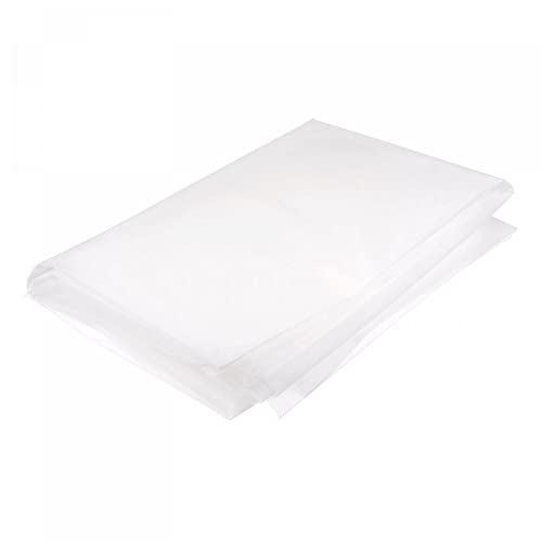 uxcell 250 Mesh Paint Nylon Mesh Filter Woven Net Sheet Filter Cloth for Paint, Home Brewing (39"x39") - size: 60 Micron