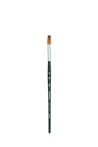 Princeton Aqua Elite Stroke Brush, Synthetic, Short Handle, Size 1/4 inch, 1 Count - size: Size 1/4 inch