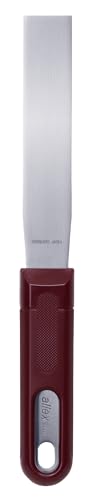 ALLEX Japanese Putty Knife 1" for Art and Paint, Flexible Japanese Stainless Steel Blade, Heavy Duty Full Tang Handle, Made in JAPAN - size: 1"