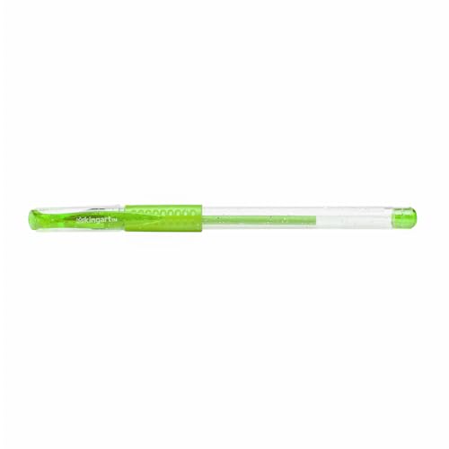 KINGART 400-24G Comfort Grip Gel Pens, Set of 24 Unique Green Tone Colors - color: Green Tone