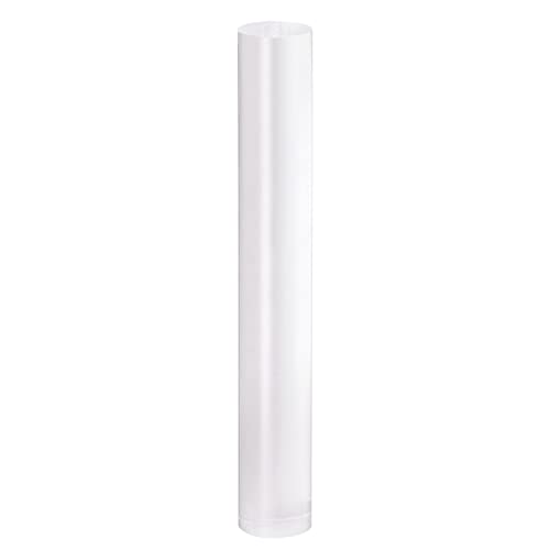 HARFINGTON Acrylic Clay Roller 7.28 Inch x 1 Inch Solid Non-Stick Plastic Round Tube Roller Polymer Clay Rod Fondant Rolling Pin for Shaping, Sculpting, Modeling DIY Crafts, Transparent - color: Transparent, size: 7.28 Inch x 1 Inch