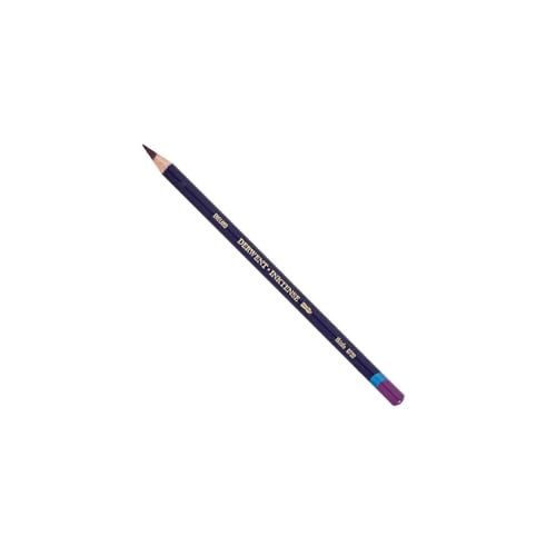 Derwent Inktense Permanent Watercolour Single Pencil, Thistle (0720), 4mm Premium Core Strength, Water-Soluble, Ideal for Drawing, Colouring & Painting on Paper & Fabric, Professional Quality