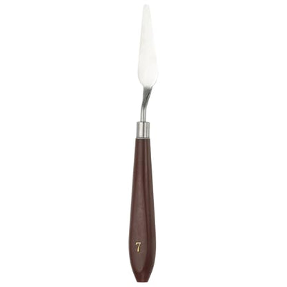 HARFINGTON Palette Knife Painting Tool 2.2" x 0.59" Stainless Steel Art Spatula Pallet Knives Scrapers Tools with Plastic Handle for Acrylic Oil Canvas Mixing Spreading, Red/Silver - size: 2.2" x 0.59"