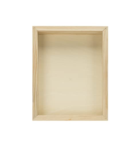 Da Vinci Pro Birch Wood Panel 1-5/8 Deep – 9x12 4-Pack - Fine Textured, Warp Resistant, Lightweight & Rigid – Perfect for Mounting Sanded Pastel or Watercolor Paper, Linen or Canvas