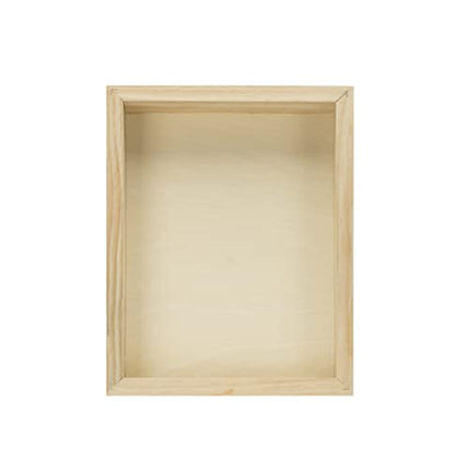 Da Vinci Pro Birch Wood Panel 1-5/8 Deep – 9x12 4-Pack - Fine Textured, Warp Resistant, Lightweight & Rigid – Perfect for Mounting Sanded Pastel or Watercolor Paper, Linen or Canvas