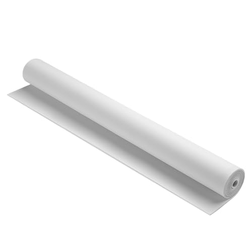 AMZQNART 2mm EVA Foam Sheets Roll 16x29.5in White for Cosplay DIY 90kg/m3 - color: 16×29.5in White, size: 2mm-Thick