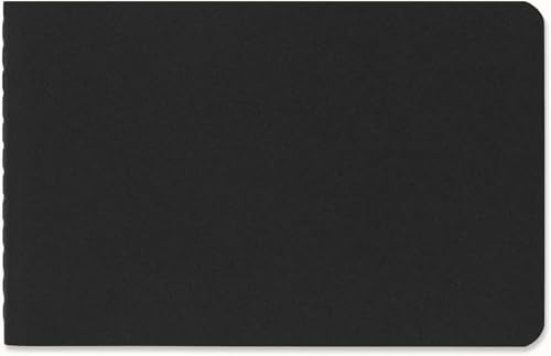 Moleskine Art Sketch Album, Hard Cover, Pocket (3.5" x 5.5") Plain/Blank, Black, 72 Pages
