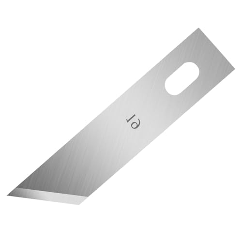 120 Pack Hobby Knife Blades, #19 High Carbon Steel Replacement Blades for Craft & Art, Standard Sharpness Craft Knife Refills for Paper, Fabric & Thin Plastic - style: #19