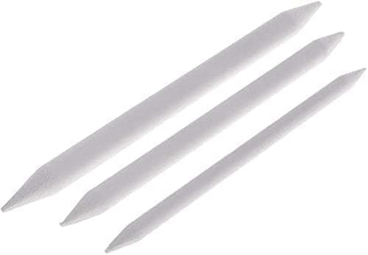 3 Sizes Blending Smudge Stump Stick Art Drawing Tools Deft Art Pencils, Drawing Pencils Sketch White Pens for Artists Students Beginner for Student Artist Charcoal Sketch Drawing Tools