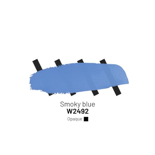 Kamenskaya Acrylic Inks for Artists - 'Smoky Blue' Acrylic Ink, 3.38 Fl Oz (100 ml) - color: Smoky Blue
