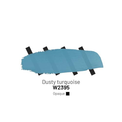 Acrylic Inks for Artists - 'Dusty Turquoise' Acrylic Ink, 3.38 Fl Oz (100 ml) | Highly Concentrated, Multifunctional Liquid Acrylic Paint - color: Dusty Turquoise