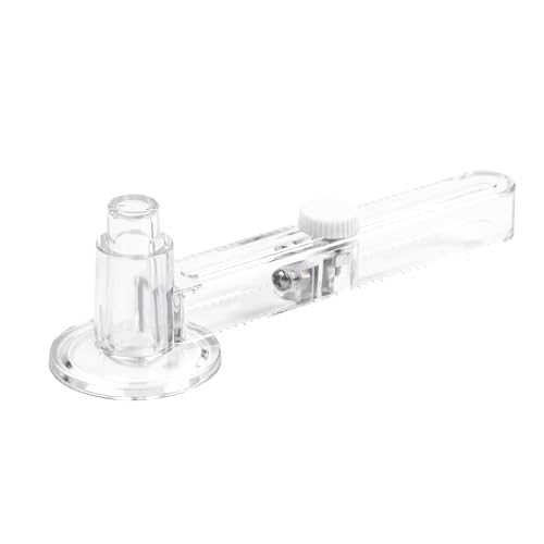 25mm/1 Inch Clear Circle Cutter Button Maker Tools, Adjustable Multi-Size Badge Making Round Cutting Tool, Cutting Knife Photo Paper Model Circle (35-170mm) - size: 35-170mm