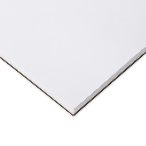 SoHo Urban Artist Fine Textured Professional Pastel Paper Pad - 140 lb. - 8x8 Acid-Free Fine Textured Canvas Paper with Glassine Sheets, 20 Perforated Sheets, Durable Oil Pastel Paper for Artists - size: 8x8"