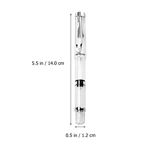 NUOBESTY 15 Pcs Refillable Watercolor Brush Pens for Calligraphy Painting Drawing with Transparent Body and Large Ink Capacity