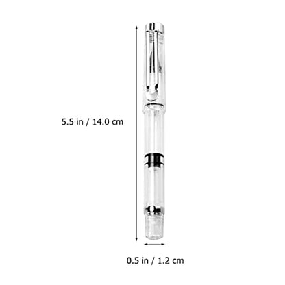NUOBESTY 15 Pcs Refillable Watercolor Brush Pens for Calligraphy Painting Drawing with Transparent Body and Large Ink Capacity