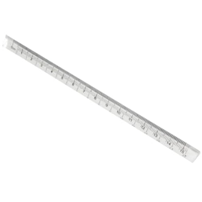 Triangle Ruler Set, Small Architectural Scale Ruler Pocket Size Ruler Metric Ruler Plastic Clear Ruler Triangle Ruler Drafting Tools Office, Drafting Tools for Office and School(15CM) ﻿