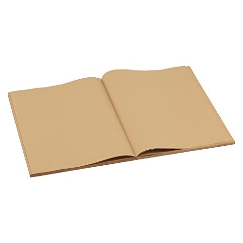 SoHo Urban Artist Open Bound Sketch Pads - Open Coptic Bound Sketch Pads for Drawing, Calligraphy, Any Dry Media, & More! - [Grey, White, & Kraft - 11x14-3 Pack] - color: Grey, White, & Kraft, size: 11x14"