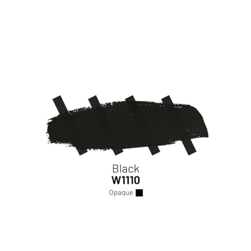 KAMENSKAYA Acrylic Inks for Artists - Black Acrylic Ink, 3.38 Fl Oz (100 ml) - color: Black